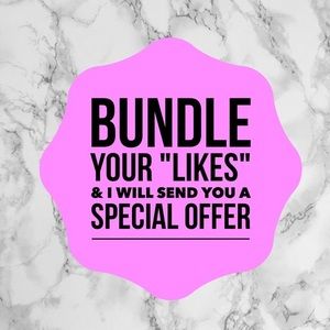 FREE shipping and discounts on bundles!!!